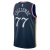 Män Philadelphia 76ers Tröja VJ Edgecombe Nike 2025-26 City Edition Marin Swingman